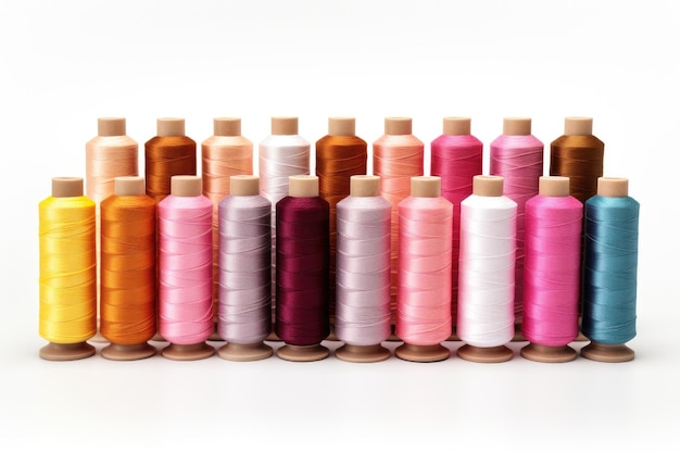 Разноцветные мотки ниток